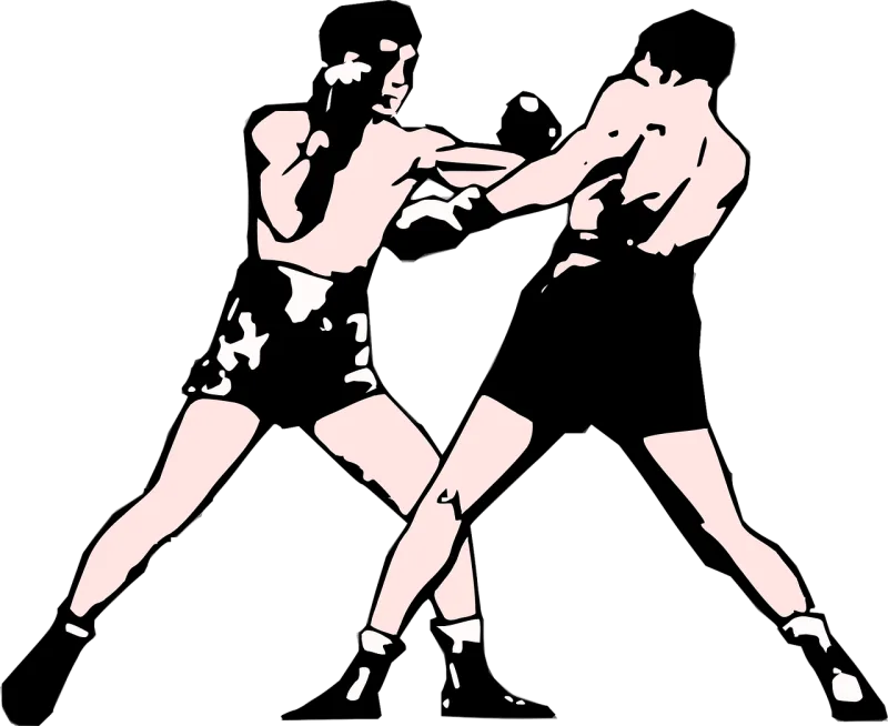 Boxing Fight Perfect art Stickdatei – Sport