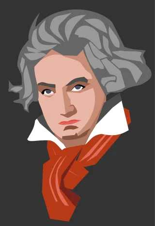 Beethoven Classics Composer Stickdatei