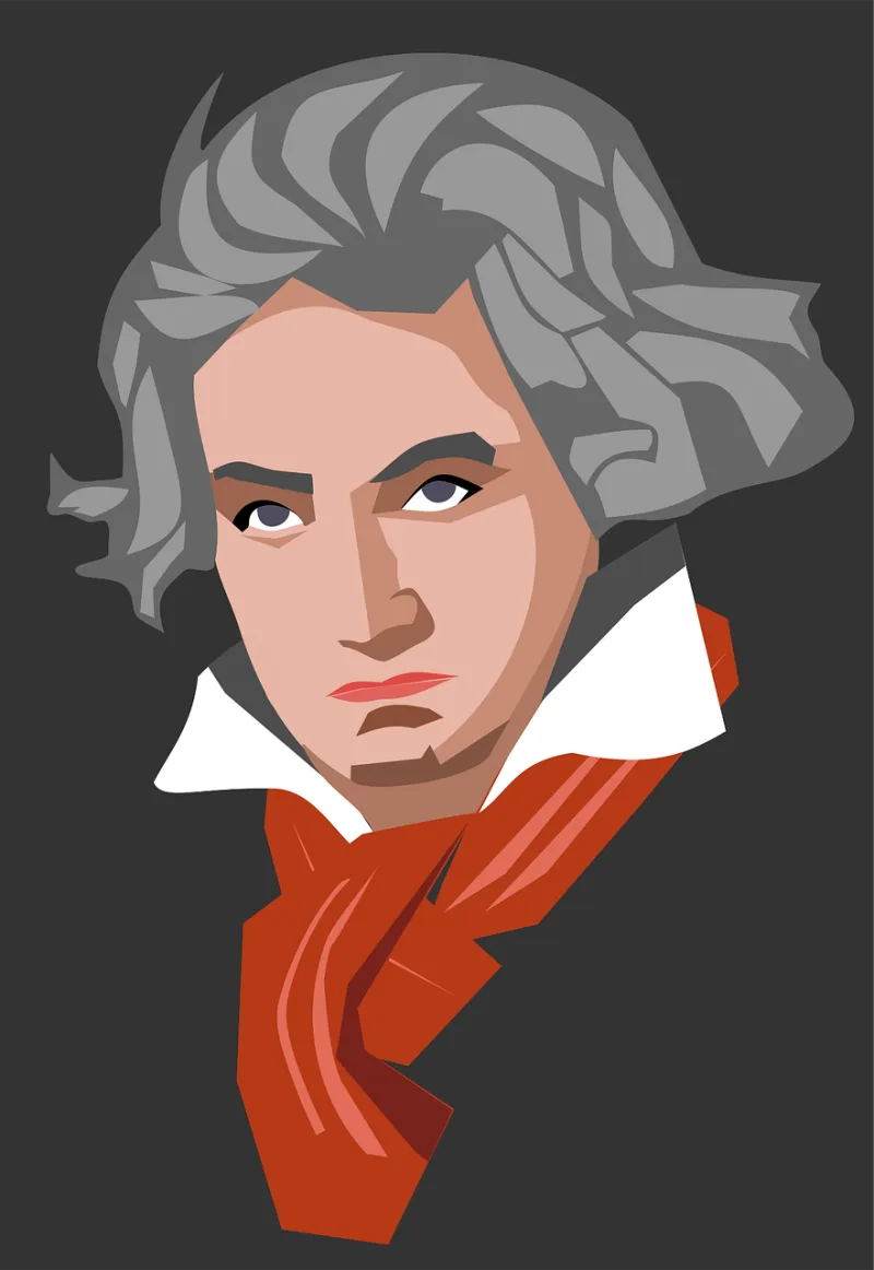 Beethoven Classics Composer Stickdatei – Musik