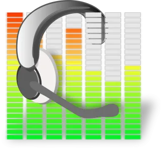 Audio Equalizer Headset Stickdatei – Musik