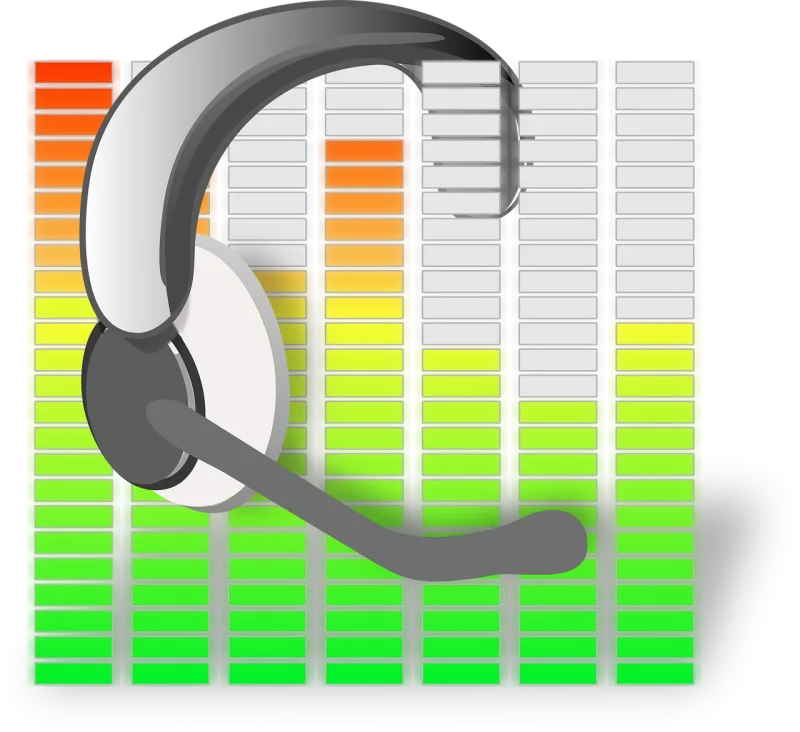 Audio Equalizer Headset Stickdatei – Musik
