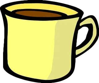 Coffee Cup Drink Stickdatei