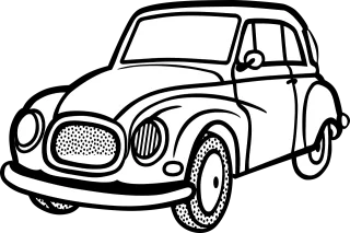 Auto Car Vehicle Stickdatei