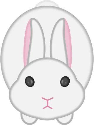 Animals Bunny Easter Stickdatei