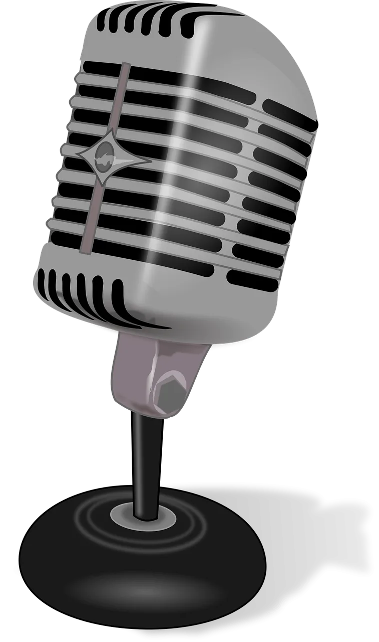 Microphone Talk Speak Stickdatei – Musik