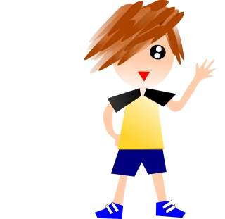 Boy Soccer player Sportive Stickdatei