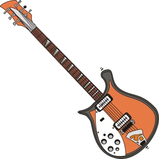 Electric guitar Guitar Music Stickdatei