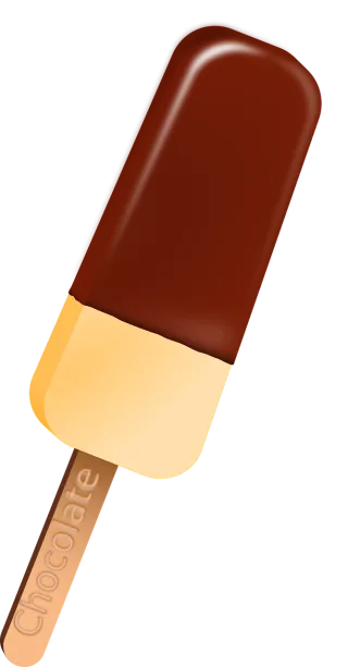Chocolate Hot Ice cream Stickdatei