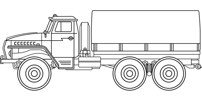 Army Automotive Car Stickdatei – Fahrzeuge