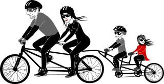 Bicycle Bike kids Boy Stickdatei