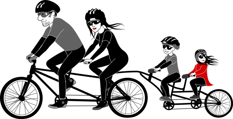 Bicycle Bike kids Boy Stickdatei – Sport
