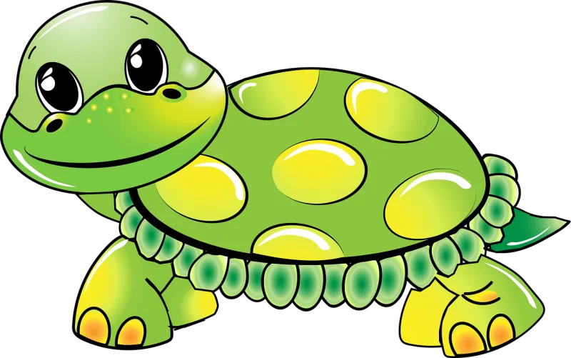 Animals Cute Green Stickdatei – Tiere