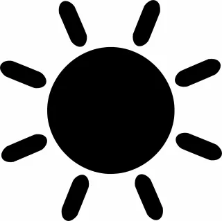 Sun Nature Weather Stickdatei