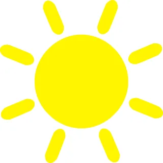 Sun Weather Nature Stickdatei