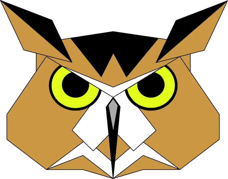 Bird Hoot Nocturnal Stickdatei – Tiere