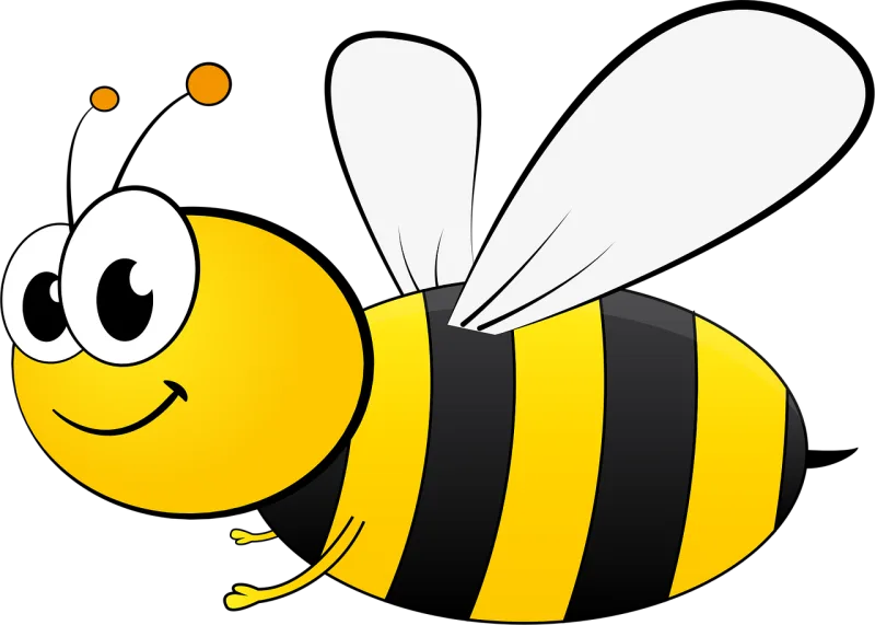 Bee Bi Cartoon Stickdatei – Tiere
