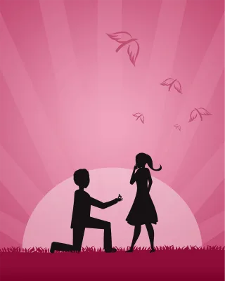 Female Love Male Stickdatei