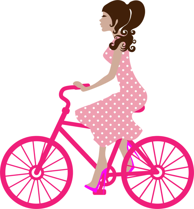 Bicycle Bike Female Stickdatei – Sport