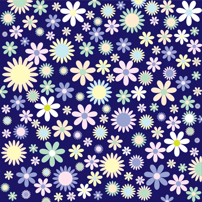 Background Flower wallpaper Colorful Stickdatei – Blumen