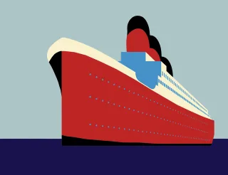 Boat Cruise Liner Stickdatei