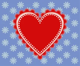 Background Floral background Beautiful flowers Stickdatei – Herzen & Liebe