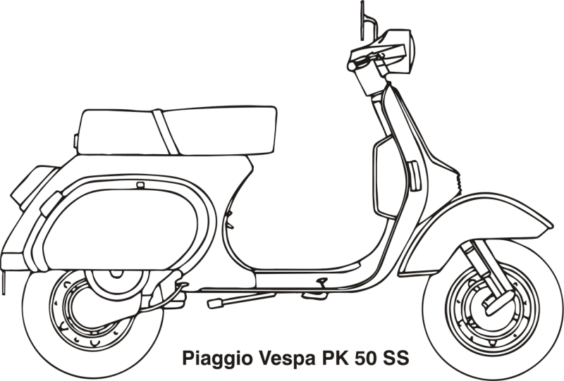 Motorcycles Pk Ss Stickdatei – Fahrzeuge