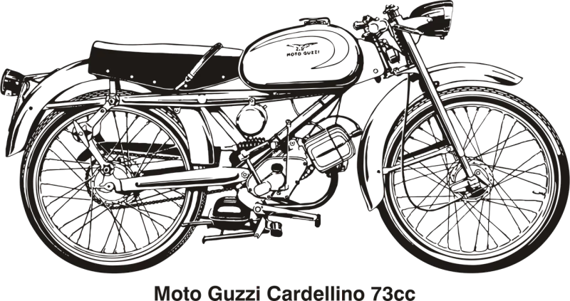 Motorcycle Vehicle Motor Stickdatei – Fahrzeuge