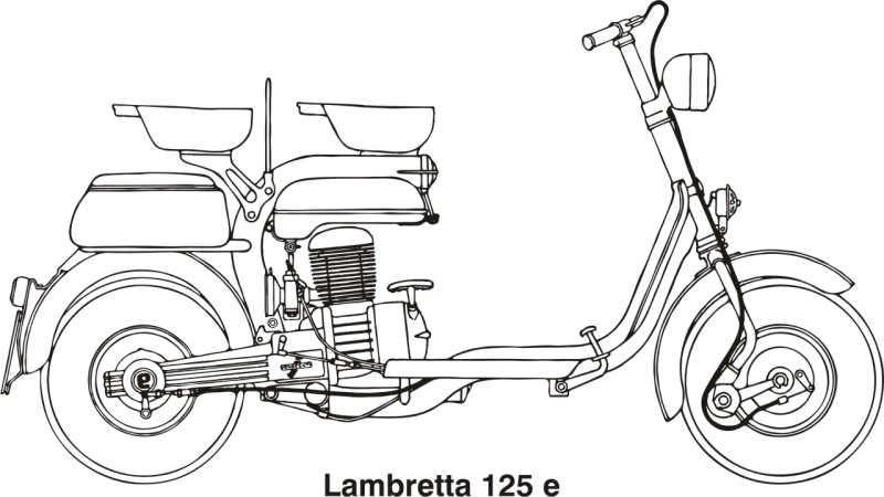 Motorcycle Vehicle Motor Stickdatei – Fahrzeuge