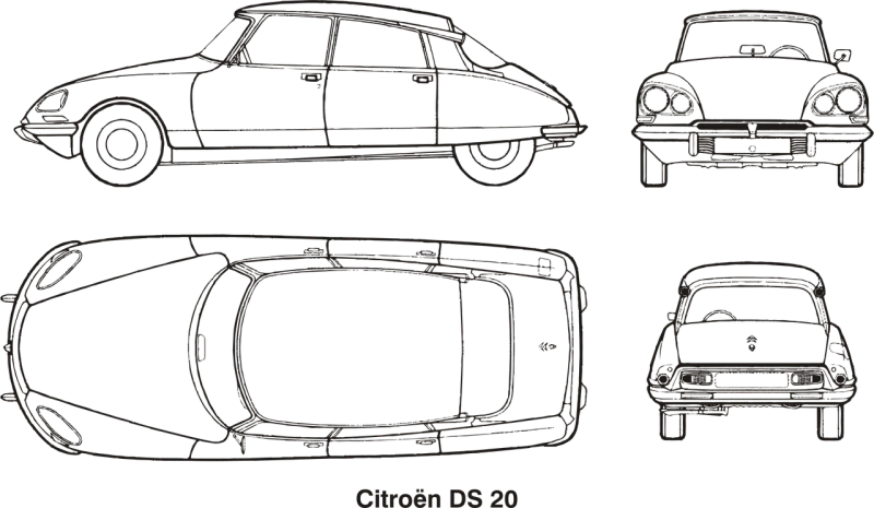 Car Cars Citroen Stickdatei – Fahrzeuge