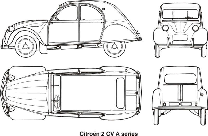 Car Cars Citroen Stickdatei – Fahrzeuge