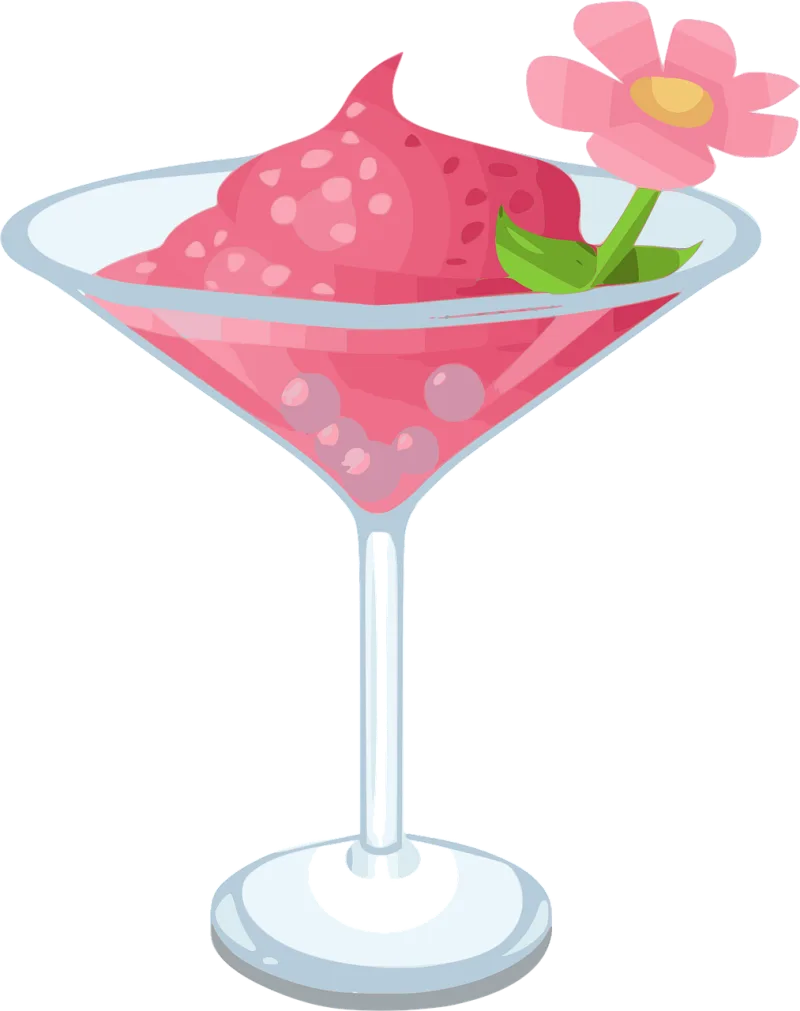 Assets Cocktail Collection Stickdatei – Essen & Trinken