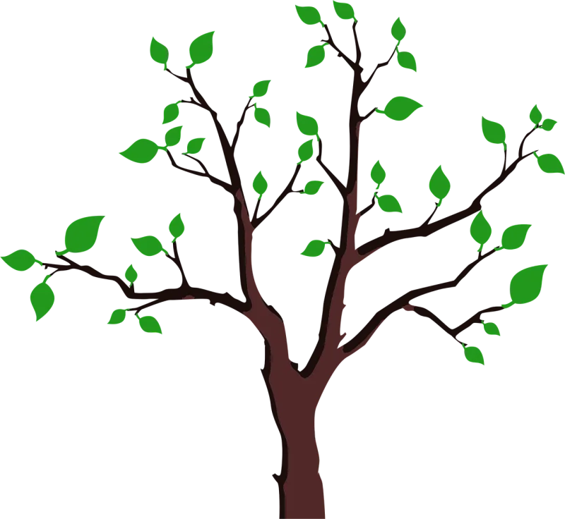 Branches Nature Green Stickdatei – Natur