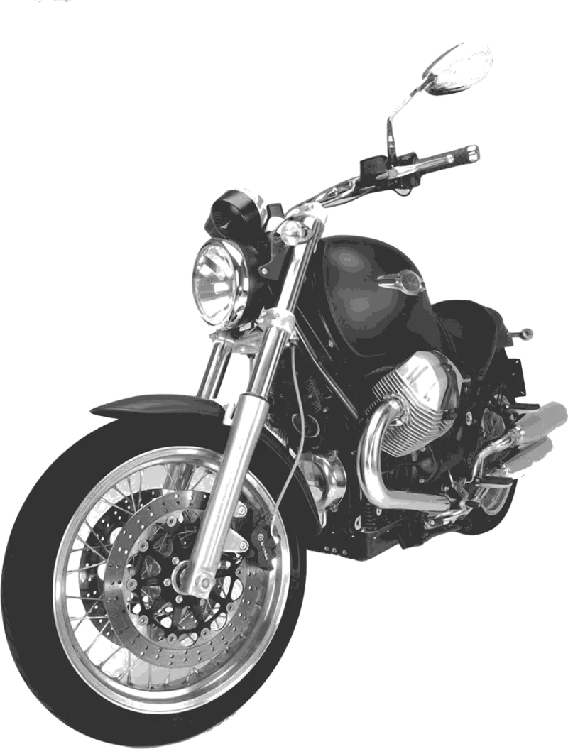 Motorbike Motorcycle Vehicle Stickdatei – Fahrzeuge
