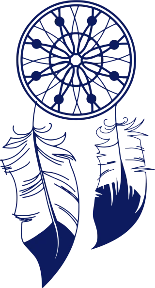 Culture Dream catcher Feather Stickdatei