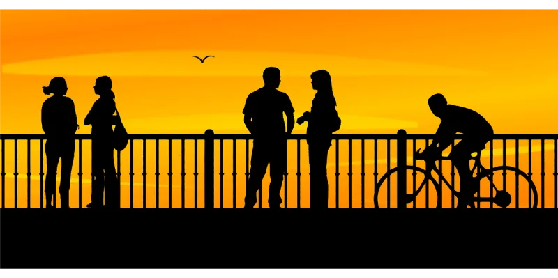 Bicycle Bike Bridge Stickdatei – Sport