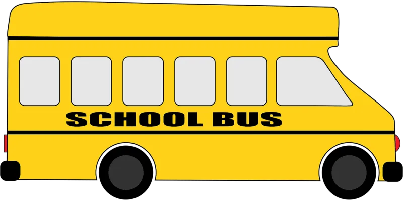 Bus Children Education Stickdatei – Fahrzeuge