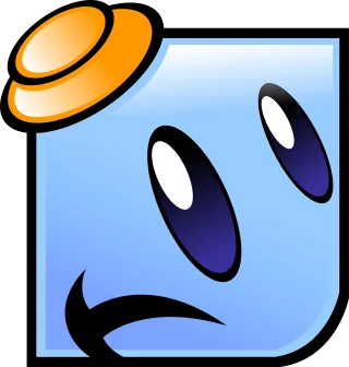 Robot Sad Smiley Stickdatei