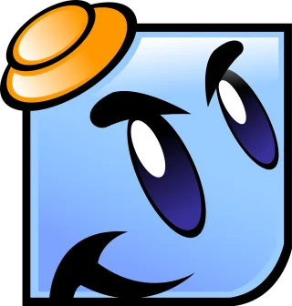Playful Robot Smiley Stickdatei