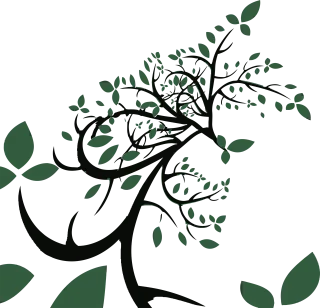 Branches Leaves Plant Stickdatei