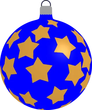 Bauble Christmas Nature Stickdatei