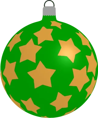 Bauble Christmas Nature Stickdatei