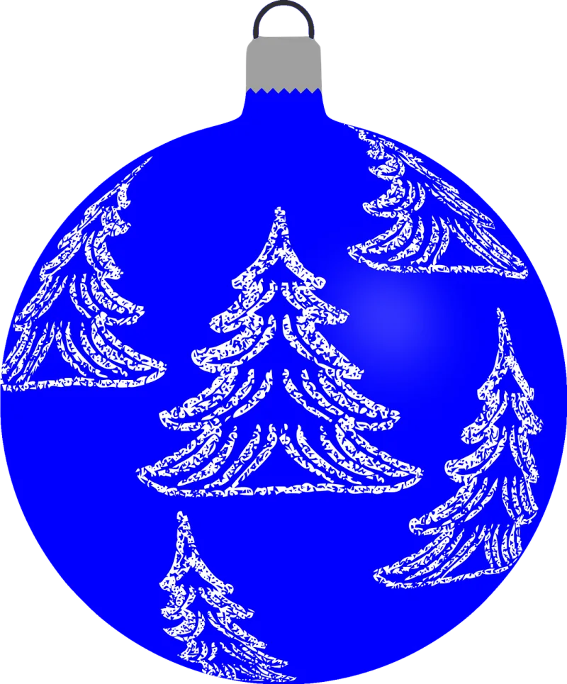 Bauble Nature Christmas Stickdatei – Weihnachten
