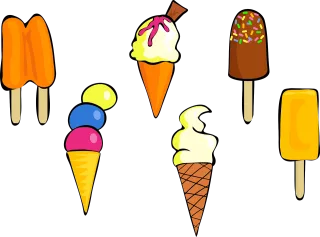 Eat Food Ice cream Stickdatei