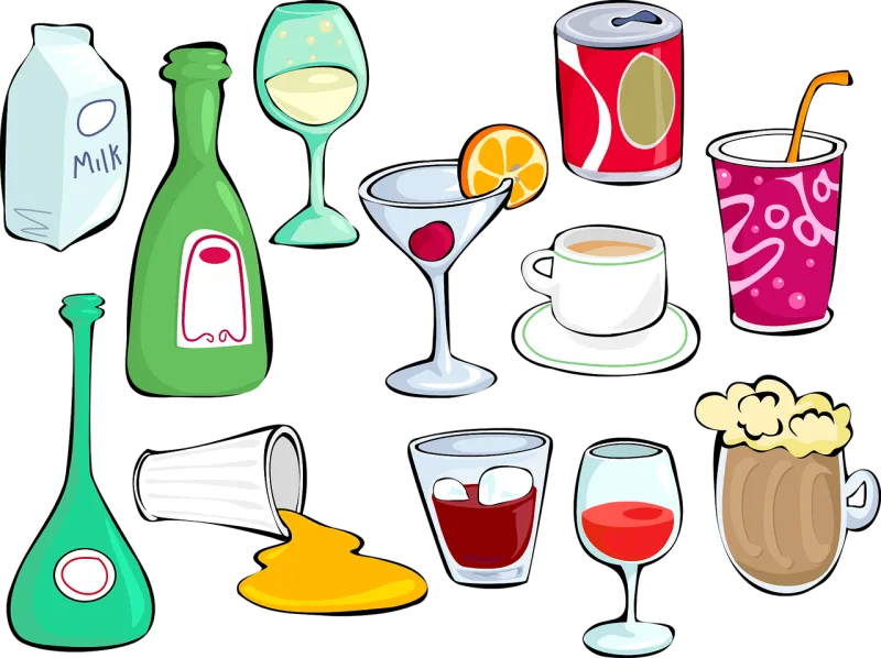 Alcohol Beer Beverage Stickdatei – Essen & Trinken