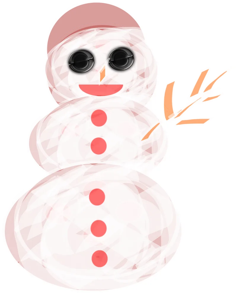 Snowman Snow Christmas Stickdatei – Weihnachten