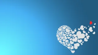Background Breakup Heart Stickdatei