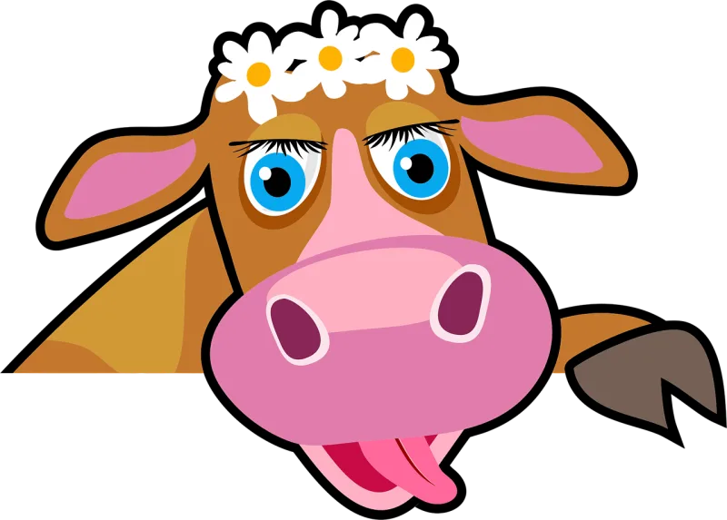 Animal Cartoon Nature Stickdatei – Blumen