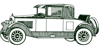 Car Classic Automobile Stickdatei