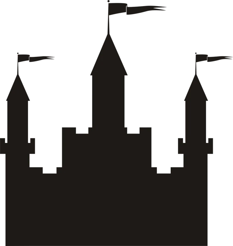 Architecture Building Castle Stickdatei – Kinder
