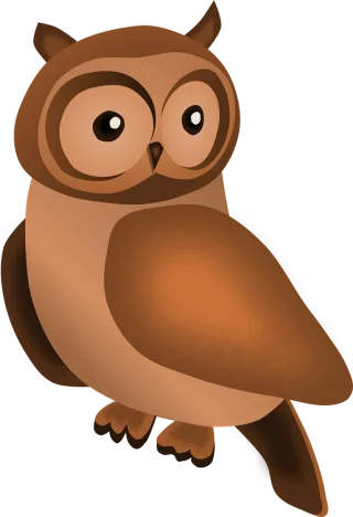 Bird Owl Nature Stickdatei